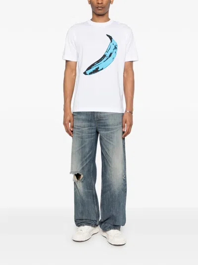 Etudes Studio Banana-print T-shirt In Multi