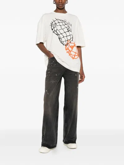 Etudes Studio Graphic T-shirt In Neutral