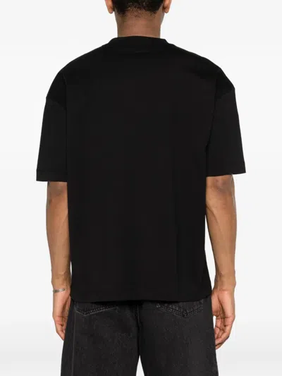 Etudes Studio Star-graphic T-shirt In Black