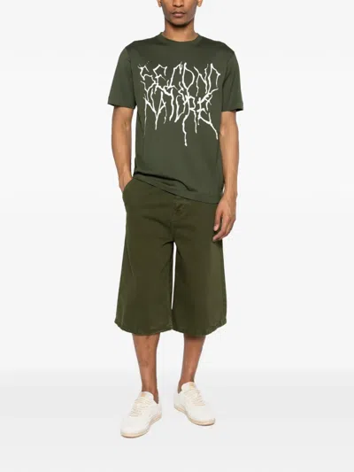 Etudes Studio Printed T-shirt In Green