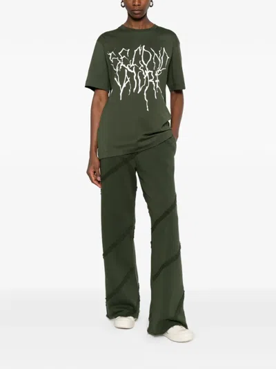 Etudes Studio Printed T-shirt In Green