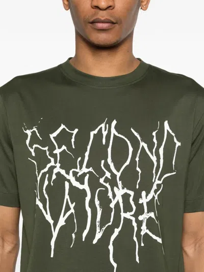 Etudes Studio Printed T-shirt In Green