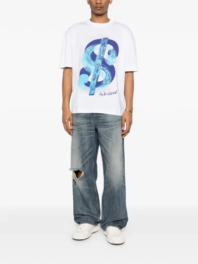 Etudes Studio Graphic T-shirt In White