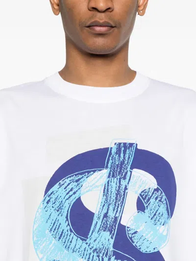 Etudes Studio Graphic T-shirt In White
