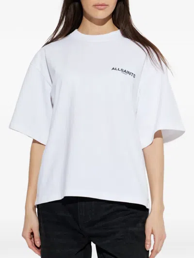 Allsaints Swoop Amelie T-shirts In White