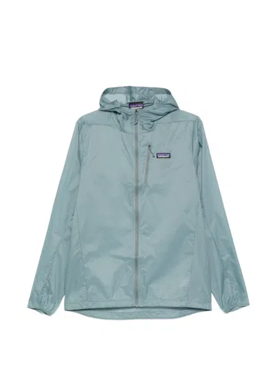 Patagonia Waterproof 3-layer Boulder Fork Jacket With Adjustable Features In Gray