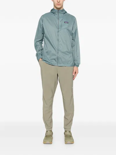 Patagonia Waterproof 3-layer Boulder Fork Jacket With Adjustable Features In Gray