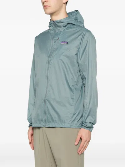 Patagonia Waterproof 3-layer Boulder Fork Jacket With Adjustable Features In Gray