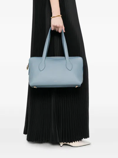 Joseph Top Handle Leather Shoulder Bag In Blue