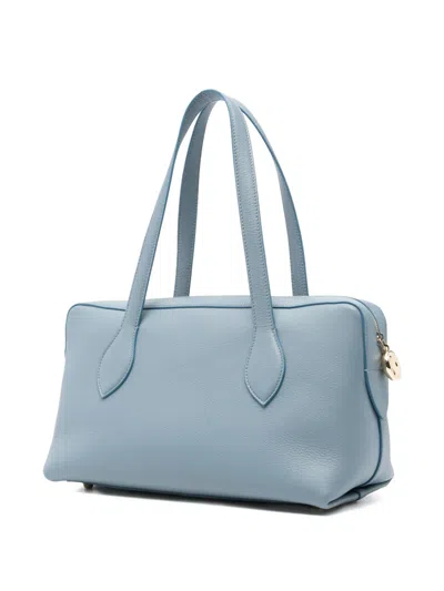 Joseph Top Handle Leather Shoulder Bag In Blue