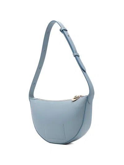 Joseph Leather Shoulder Bag In Blue