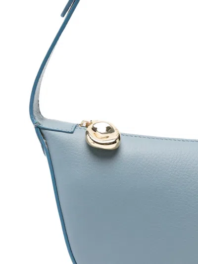 Joseph Leather Shoulder Bag In Blue