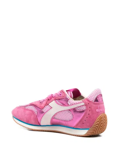 Diadora Equipe Revenge Leather Sneakers In Multi