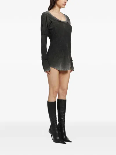 Knwls Bellona Mini Dress In Black