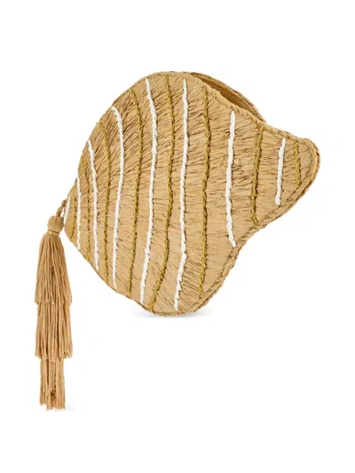 Simon Miller Tulip Clutch Bag In Neutral