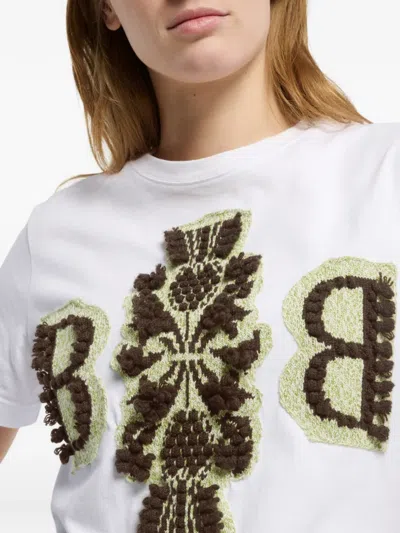 Barrie -logo Cotton T-shirt In White
