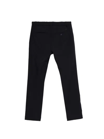Jacob Cohen Button Trousers In Blue