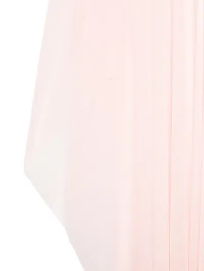 Norma Kamali Draped Scarf In Pink