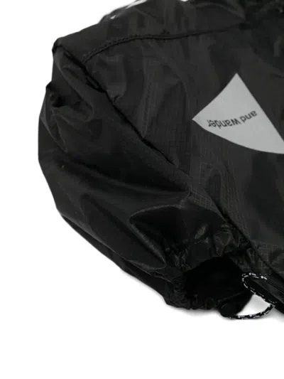 And Wander 98 Sil Daypack Backpack In Black