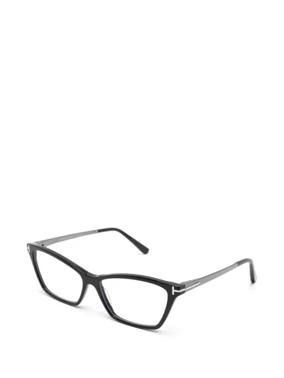 Tom Ford Square-frame Glasses In Black
