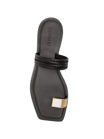 Donnari Braided-strap Sandals In Multi