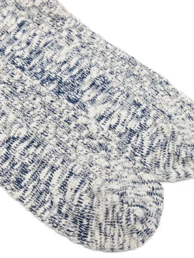 Anonymous Ism Stripe Socks In Gray