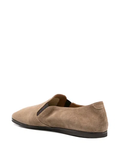 Common Projects Round-toe Loafers In Brown