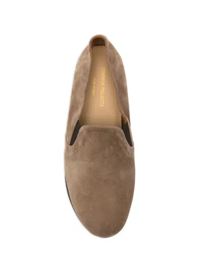Common Projects Round-toe Loafers In Brown