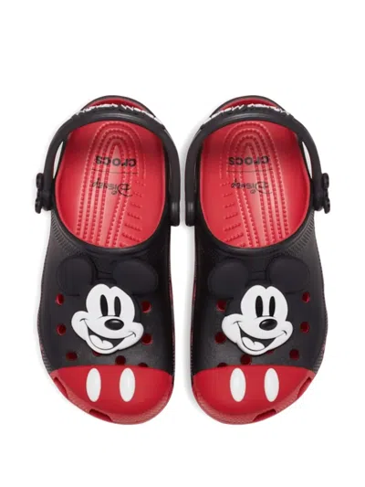 Crocs X Disney Mickey Mouse Classic Clogs In Black