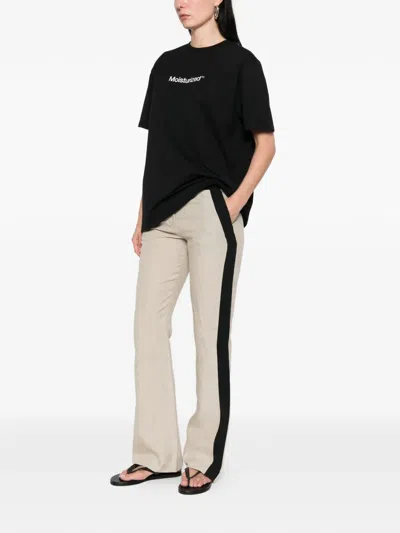 Coperni Text-print T-shirt In Black