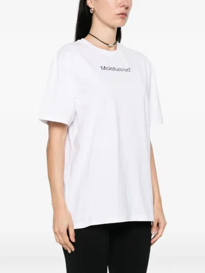 Coperni Text-print T-shirt In White