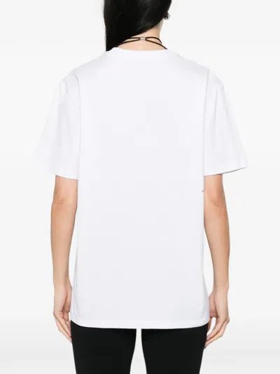 Coperni Text-print T-shirt In White