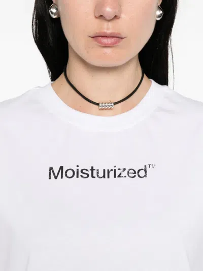 Coperni Text-print T-shirt In White