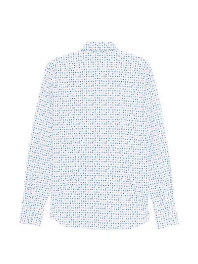 Orian Patterned Shirt In Blue