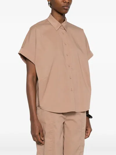 Bomboogie Buttoned Shirt In Neutral