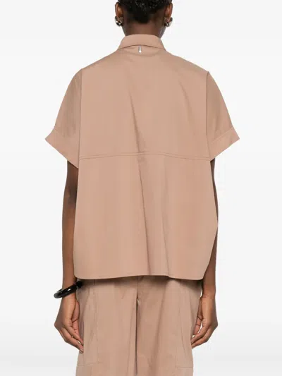 Bomboogie Buttoned Shirt In Neutral