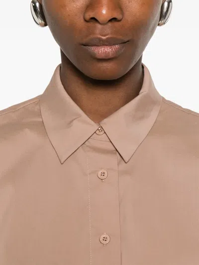Bomboogie Buttoned Shirt In Neutral