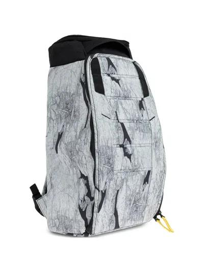 Db Hugger Patterned Backpack In Gray