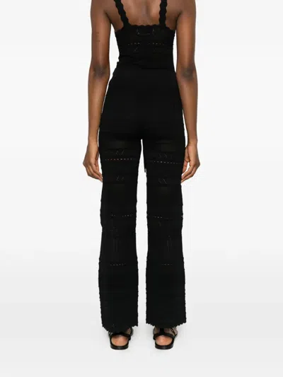Ermanno Firenze Drawstring Trousers In Black