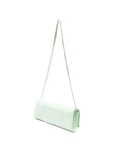 Castagna Chain-strap Shoulder Bag In Green