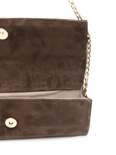 Castagna Chain-strap Shoulder Bag In Brown