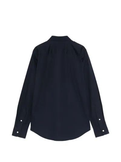 Ralph Lauren Button Front Shirt In Blue
