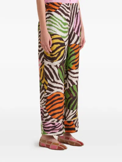 Maliparmi Printed Trousers In Multi