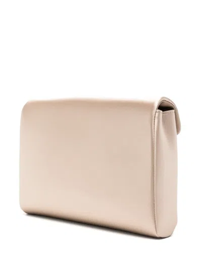 Max Mara Envelope Shoulder Bag In Neutral