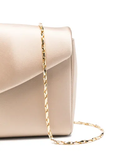 Max Mara Envelope Shoulder Bag In Neutral
