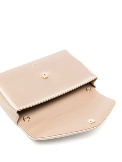 Max Mara Envelope Shoulder Bag In Neutral