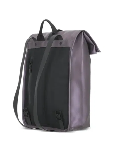 Rains Mini Rolltop Backpack In Purple