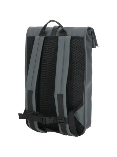 Rains Roll-top Backpack In Gray