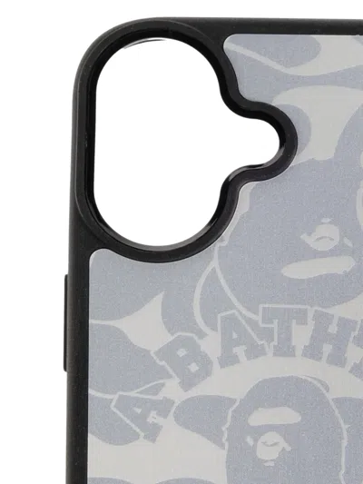 A Bathing Ape Solid Camo Iphone 17 Case Phone Case In Black