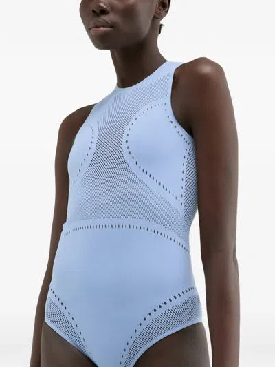 Maccapani Open Back Does-all One Piece In Blue
